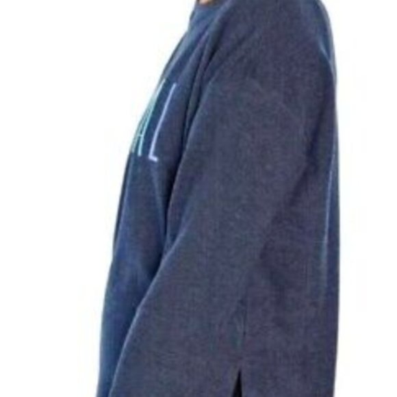 NWT Wildfox SOCIAL Womens Sweatshirt NAVY XS - Picture 2 of 3